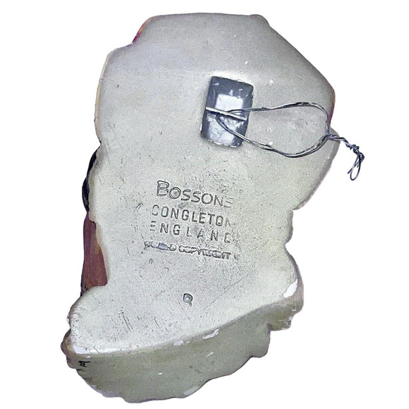 Bossons Himalayan Chalkware Head 1966 #44 Made In England Vintage - Picture 6 of 7